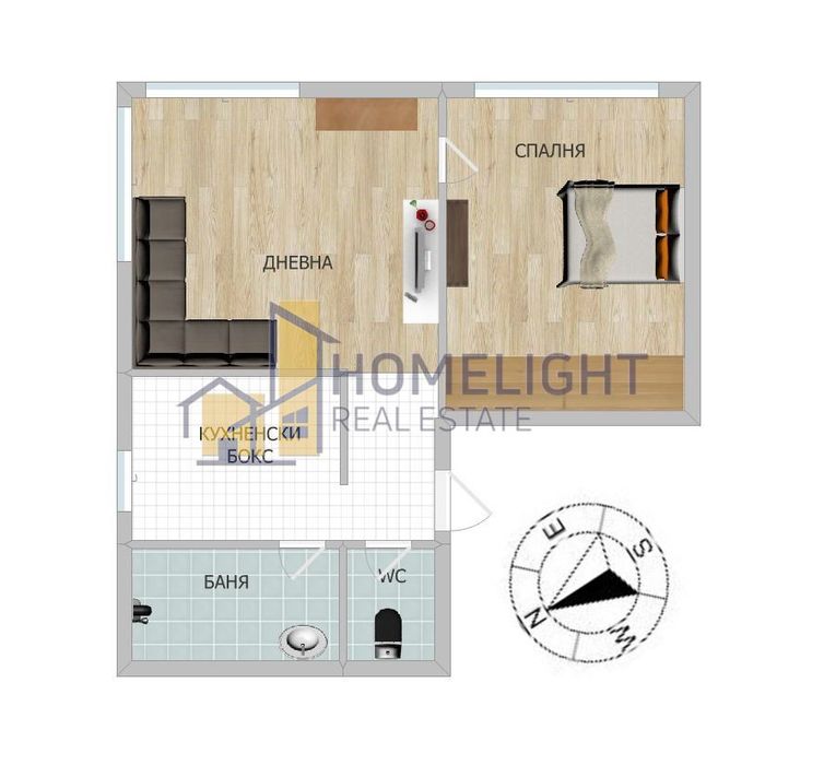 Продава се Двустаен апартамент в София, Център - 52 кв.м за 3558 €/кв.м - Снимка #6