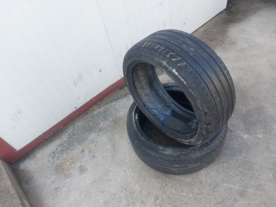150 lei bucata! Doua anvelope de vara 225 40 r18 Michelin 2020! 7 mm