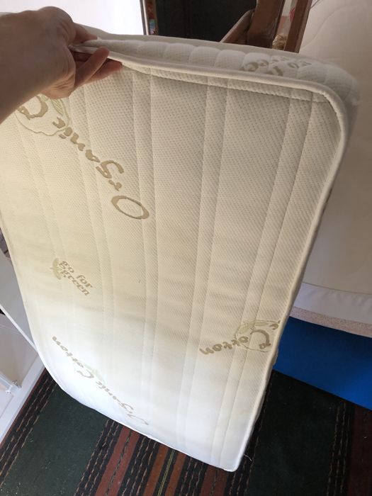Детско легло 125/67 с матраци и калъвка