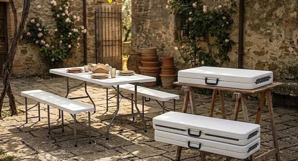 Mese si Banci Pliabile de vanzare