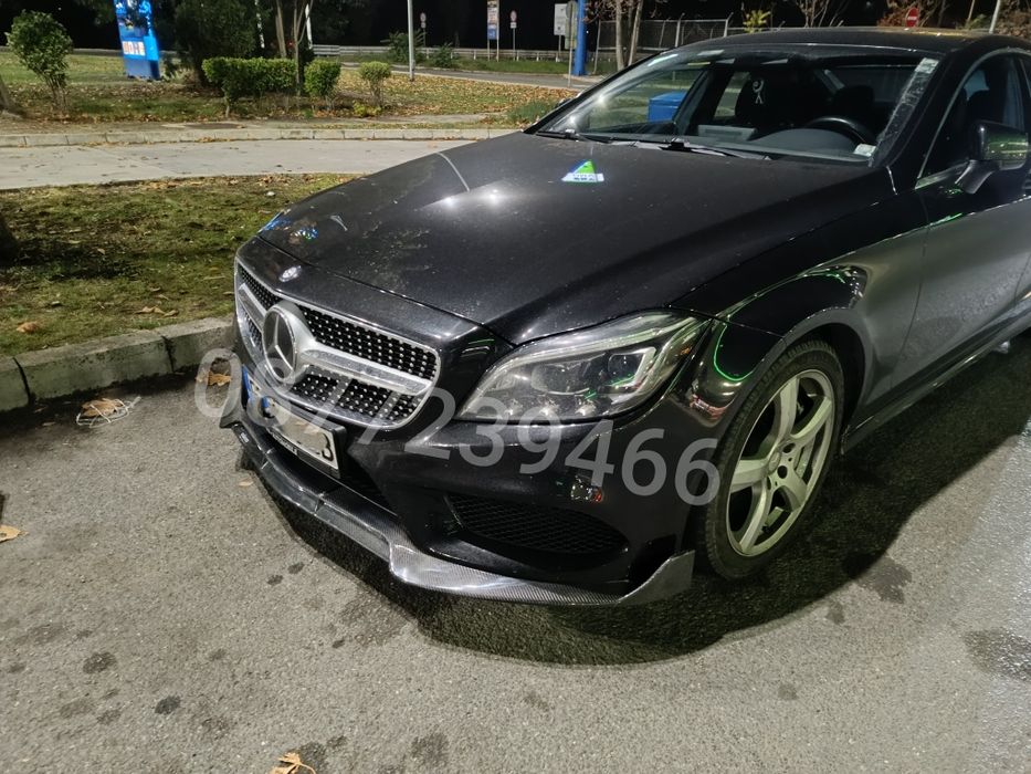 Mercedes CLS W218 W212 Brabus Дифузьор AMG GT Мерцедес ЦЛС АМГ