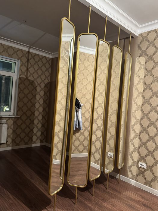 Продам зеркальные перегородки