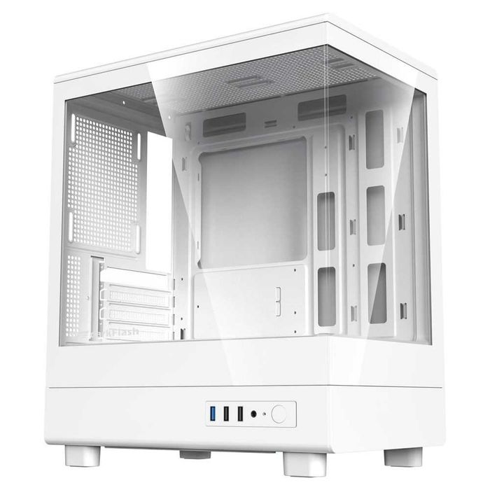 ' Корпус для ПК darkFlash DB330M MESH WHITE (M-ATX, Без вентиляторов)