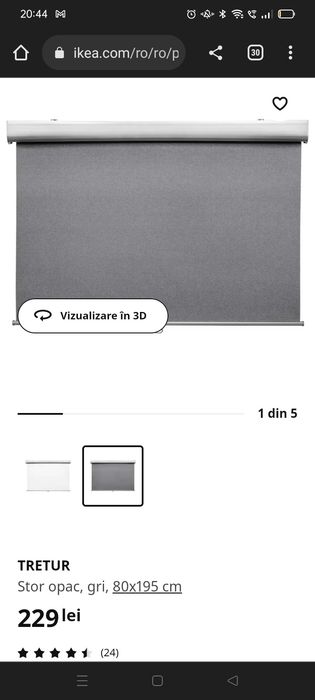 Stor Ikea - 80*195 cm / 100*195 cm