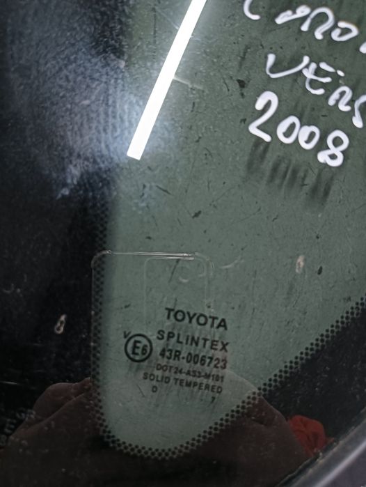 Geam Stanga Spate Toyota Corolla Verso Zer_, Zze12_, R1_ 2004 - 2009