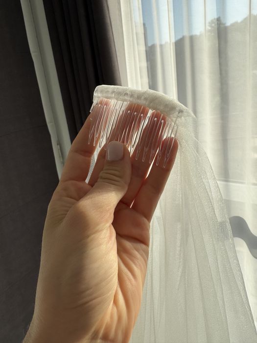 Сватбен воал от италиански плат