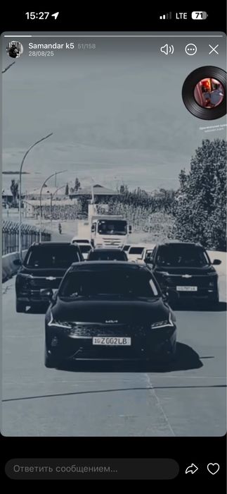 Kia k5 2023 yil. Avarenniy