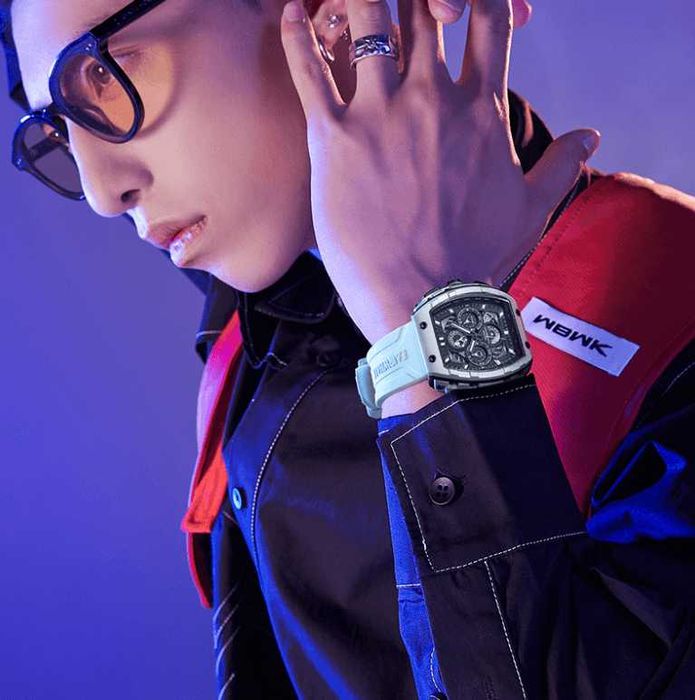 Мъжки часовник Mark Fairwhale – White + ПОДАРЪК