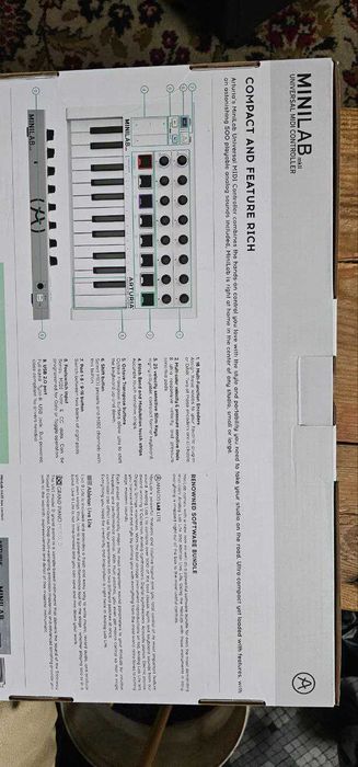 Arturia MINILAB - midi keyboard