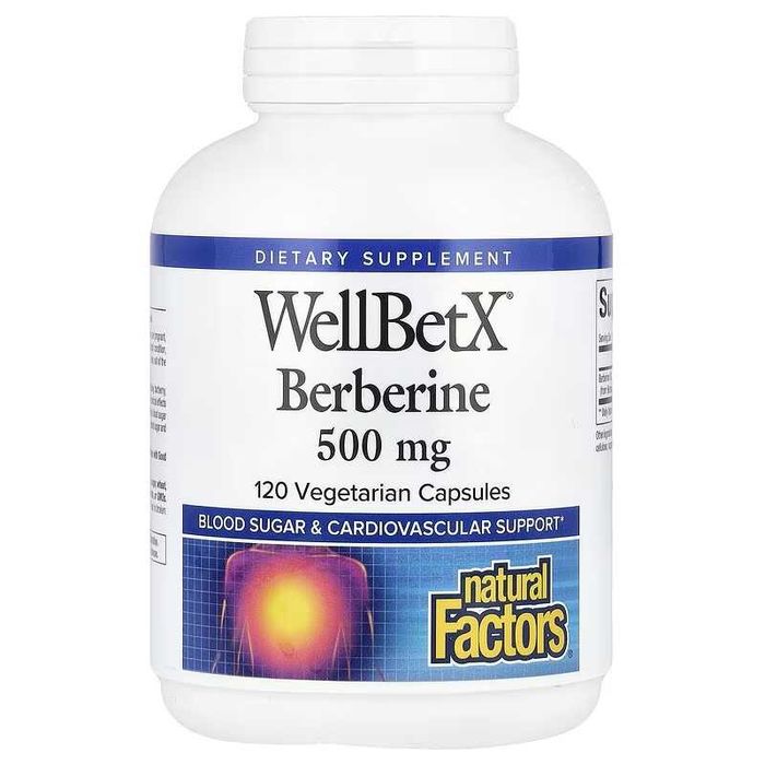 Natural Factors WellBetX Berberine берберин berberin