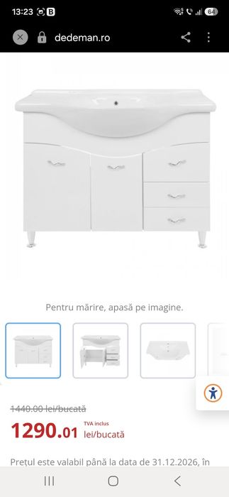 Set mobilier baie Savini Due