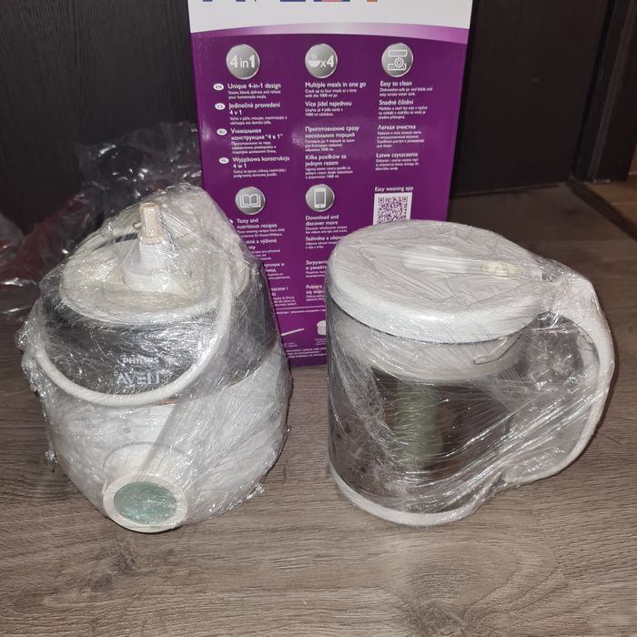 Уред за готвене Philips Avent - 4 в 1, за здравословна бебешка храна