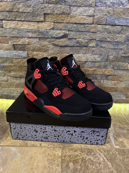 Jordan 4 Red Thunder 44 Noi