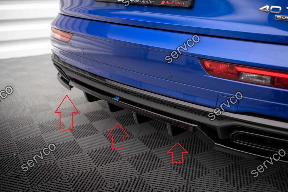 Pachet Body kit tuning Audi Q5 S-Line SUV Mk2 2020- v3 - Maxton Design