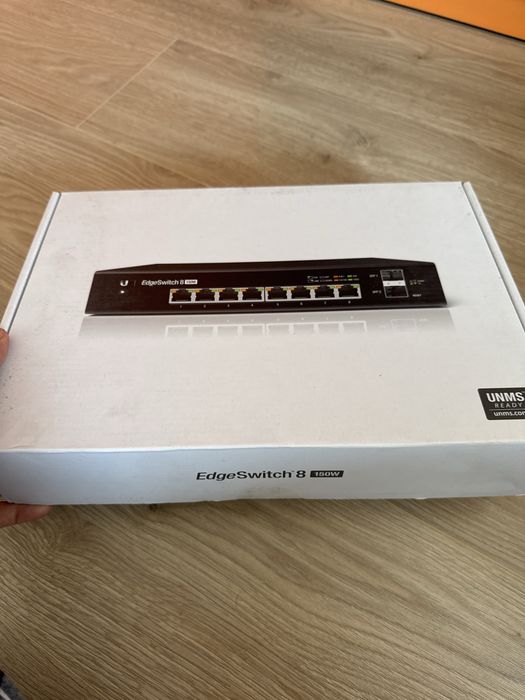 Коммутатор EdgeSwitch 8 150W Ubiquiti
