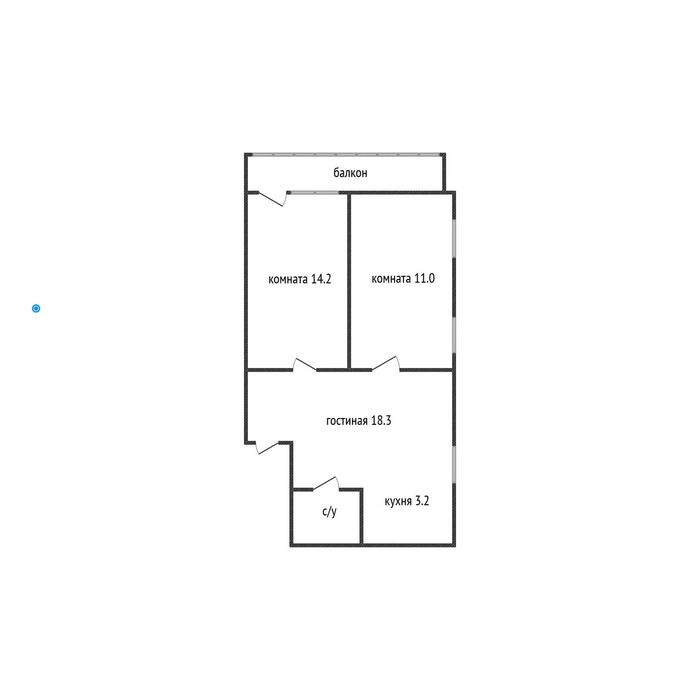 Продажа 3-комнатной квартиры