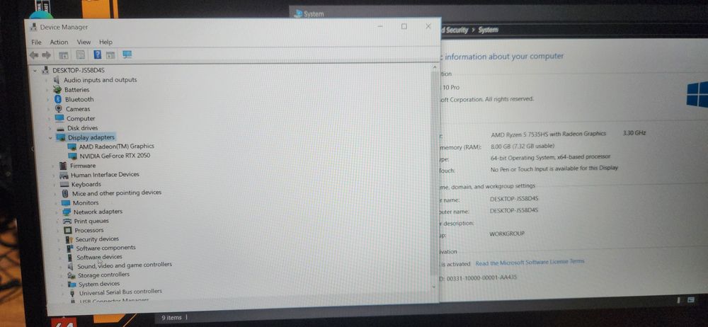 Лаптоп Asus tuf gaming a15