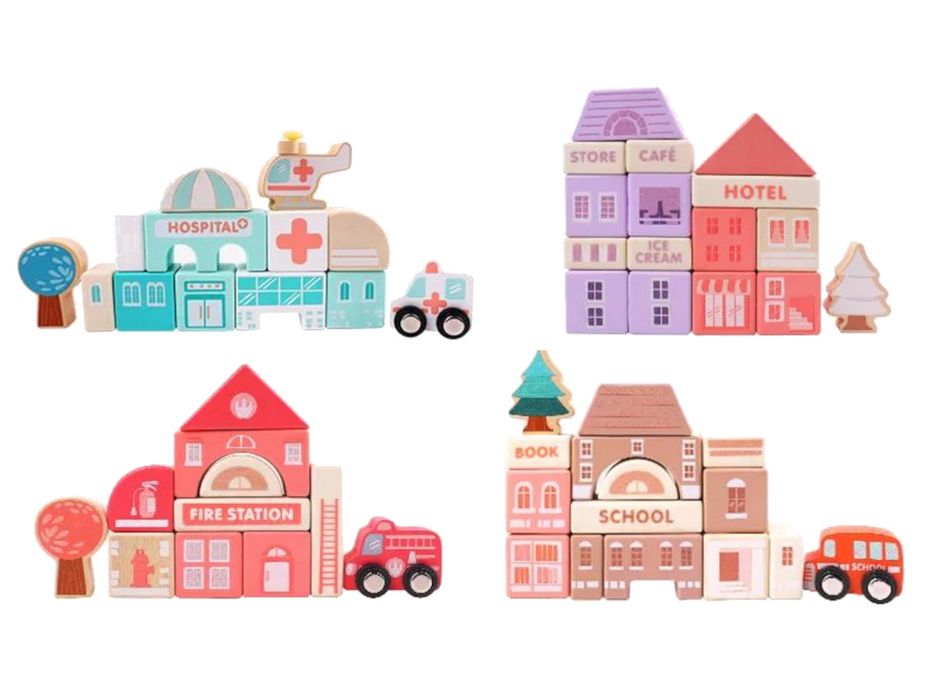 Деревянный набор игрушки