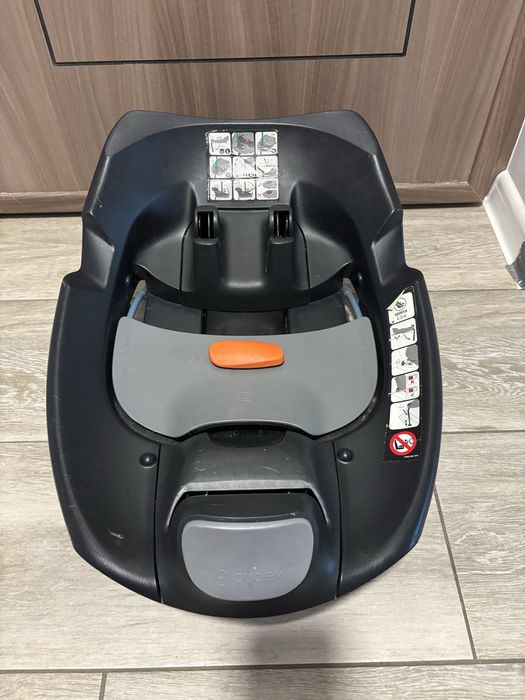 Scaun auto Cybex + bază Isofix + adaptoare cărucior – stare foarte bună