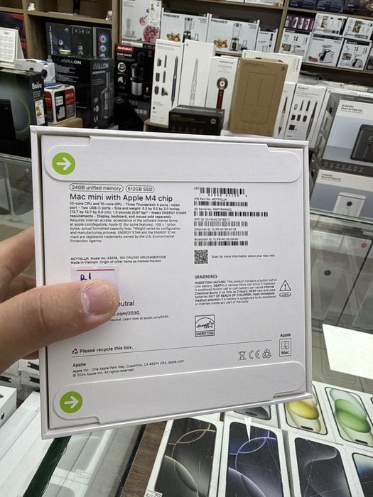 Mac Mini M4 24gb/512 SSD