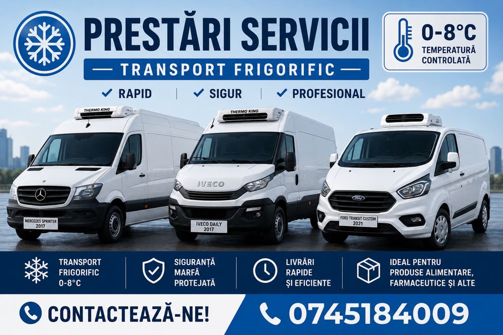 Transport frigo 3,5 T