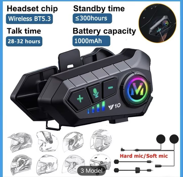 Casca intercom noua pentru motocicleta, casti moto