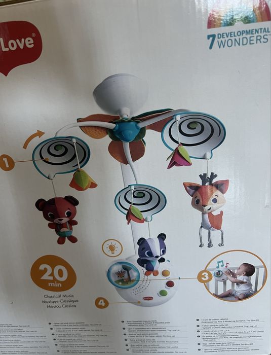 Музикална въртележка 2 в 1 Tiny love
