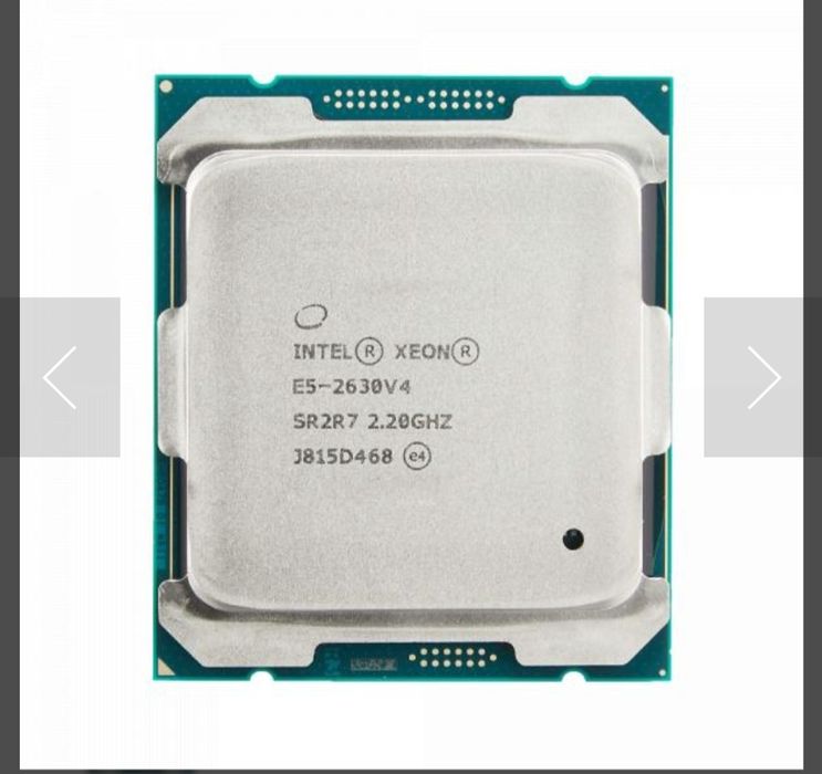 Процессор 2630 v4,10 ядерный