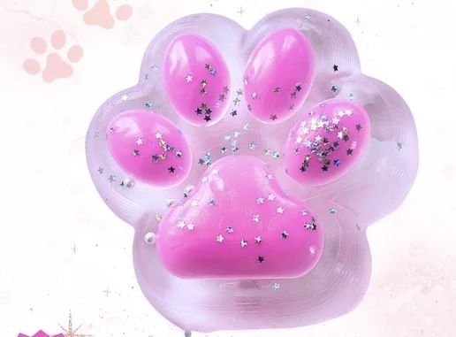 Капсули с играчки 55 мм котешки лапички