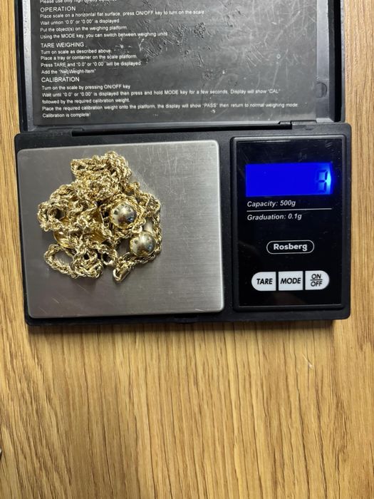 Продавам Златен Дамски Синджир 11.8гр