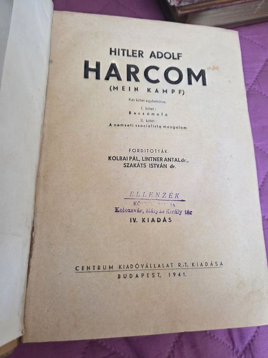 HARCOM (Mein Kampf)Adolf Hitler maghiara