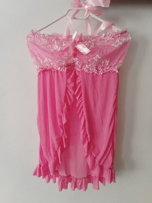 Lenjerie sexy roz set