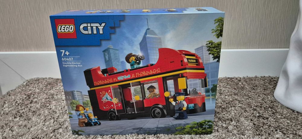 Lego City Червен двуетажен автобус за обиколка