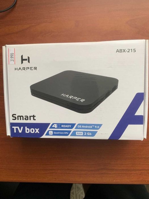 Приставка смарт ТВ медиаплеер  HARPER АВХ-215