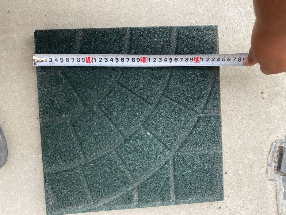 Резиновый плитка паутинка