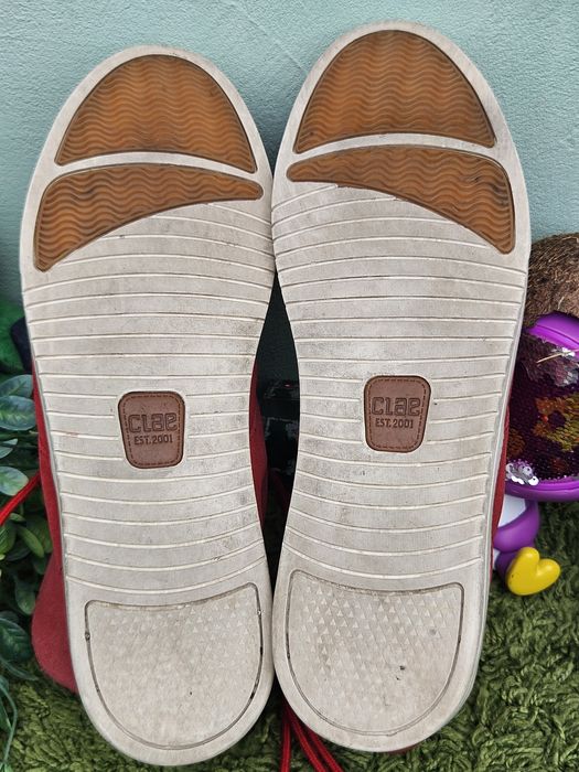 Clae мъжки обувки естествен велур N44