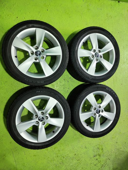 16 5x100 Skoda Vw Polo лети джанти 5х100