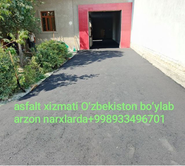 Asfalt qilamiz sifatli va kelishilgan narxda