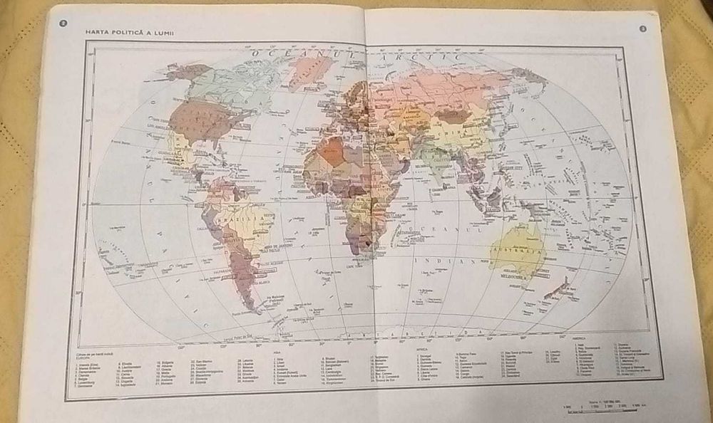 Set atlase geografice