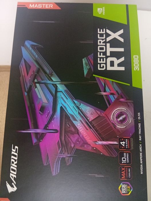 GeForce RTX 3080 Aorus Master 10GB GDDR6X