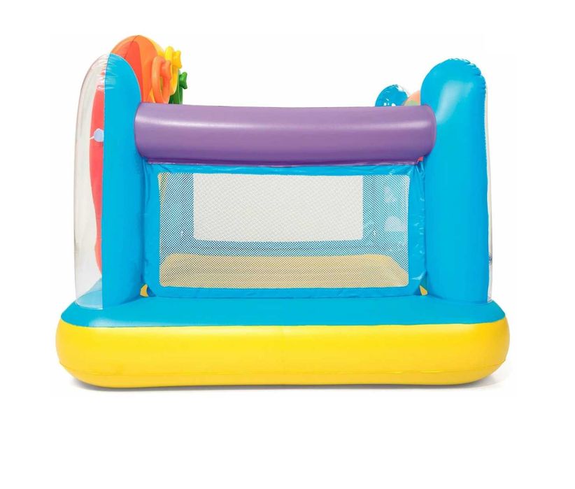 Батут надувной Bestway-175x173x137 см. Радуга Доставка бесплатно