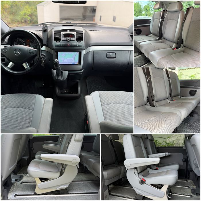 Mercedes Viano | 4x4 | Motor:2.2 CDi/163 CP | 7 Locuri | Fab:2012 Dec | PieLe | Cutie:AUTOMATA | XeNoN | Euro5