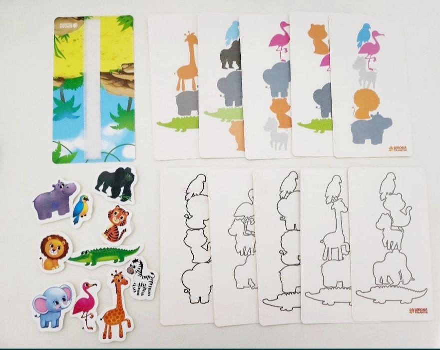 Развивающие карточки для детей  7000все