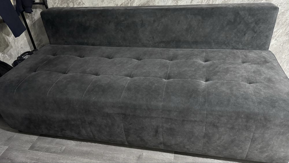 Диван графитовый