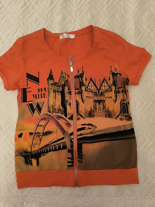 Кофточка  джинсы, 44-46