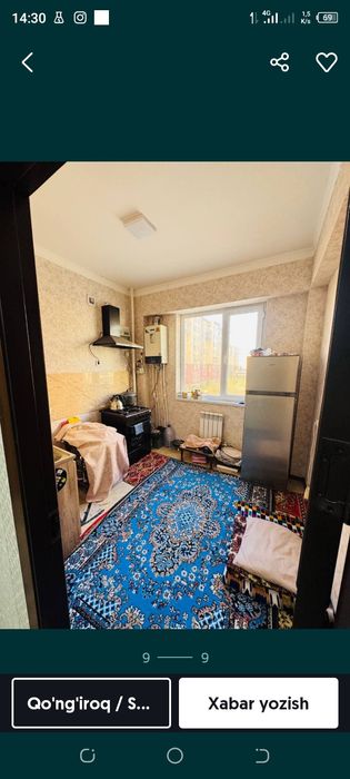 Arzon kvartira sotiladi