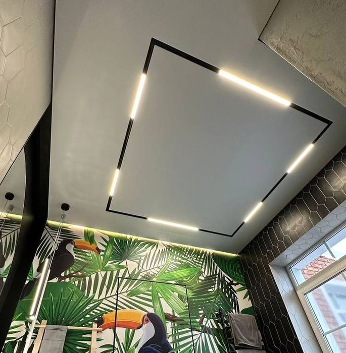 Натяжные потолки под ключ