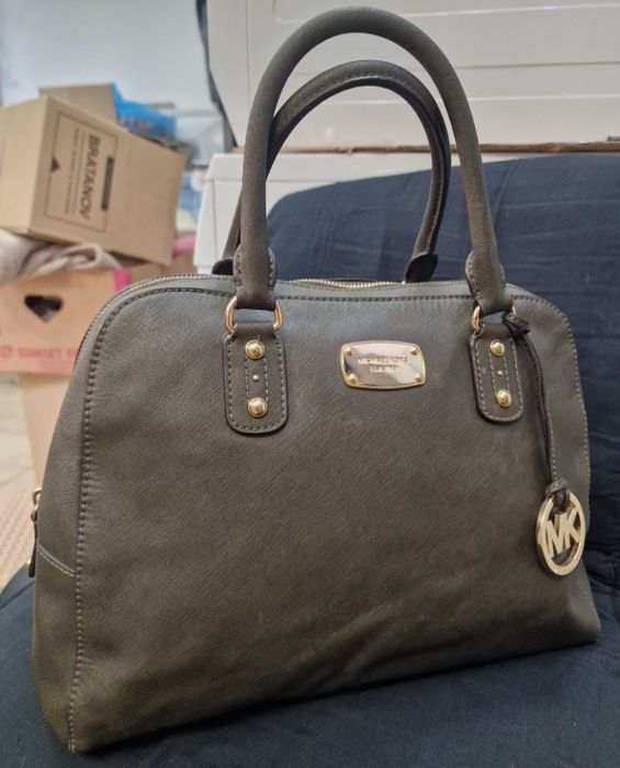 Michael Kors Cindy дамска зелена чанта