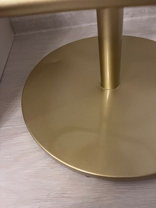 2 регулируеми бар стола – розов велур & злато, дизайнерски