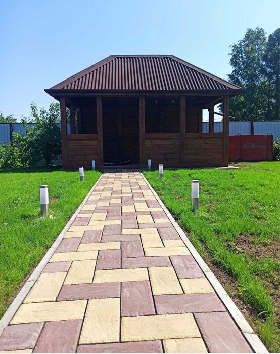 укладка брусчатки